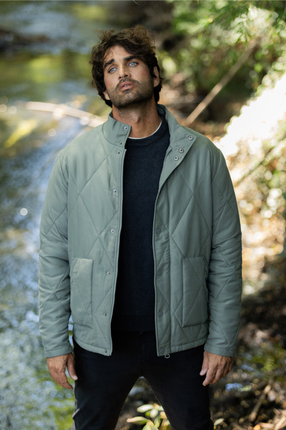 Parka Guaco Reciclada Verde Hombre Wild Lama