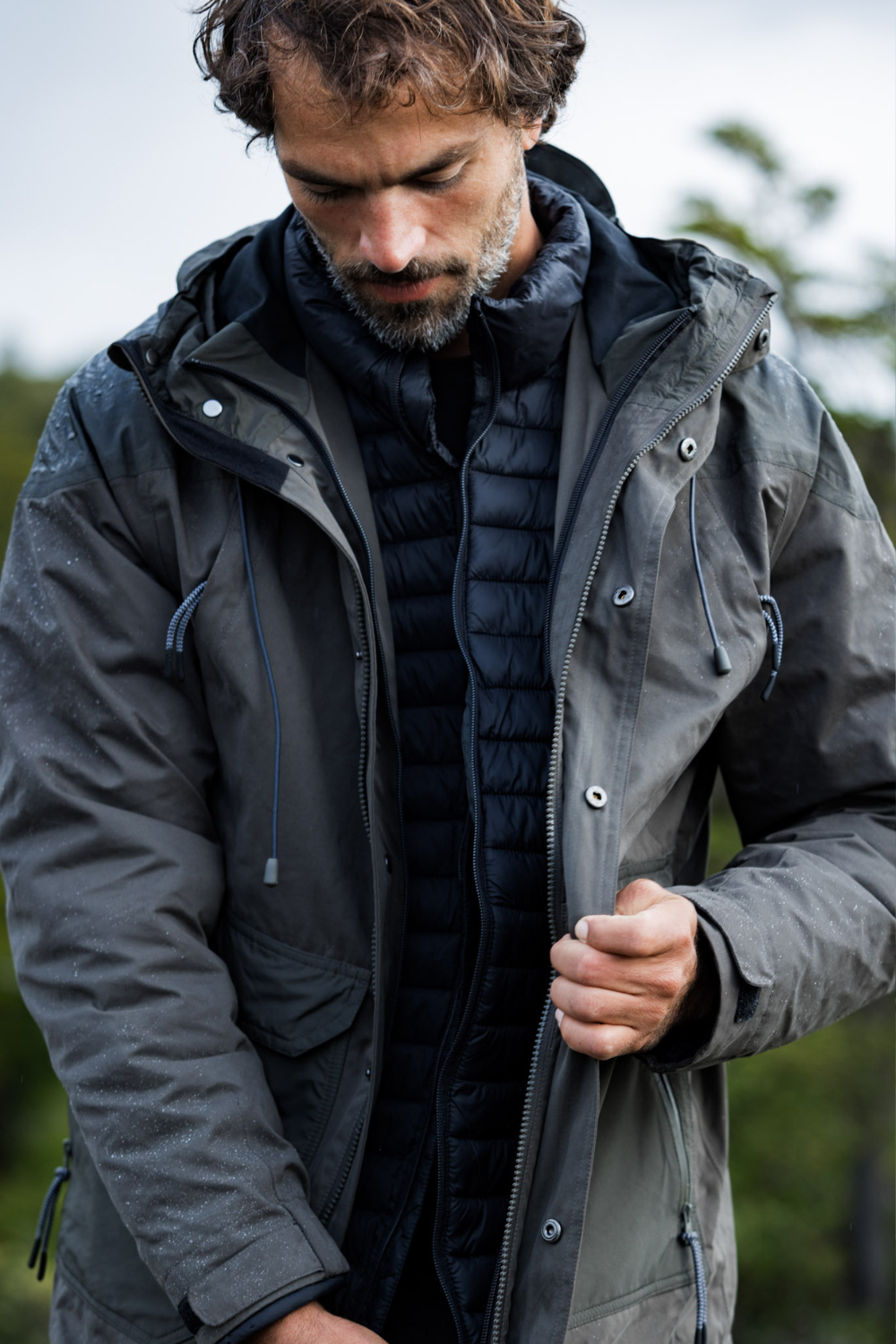 Parka ropa hombre clearance