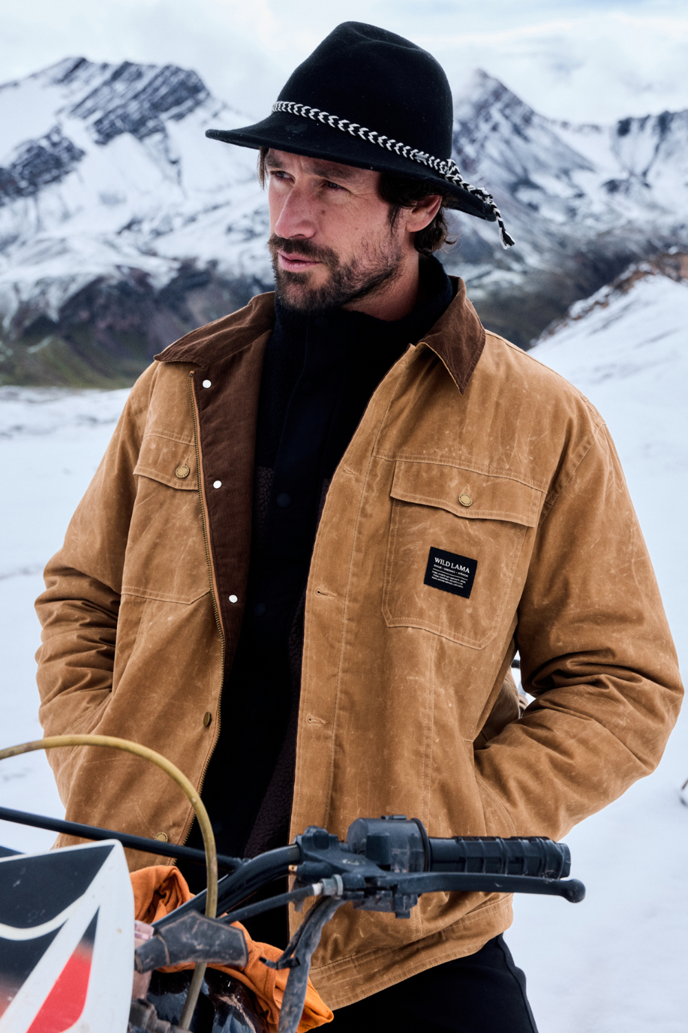 Chaqueta Wax Tak Reciclada Camel Hombre – Wild Lama