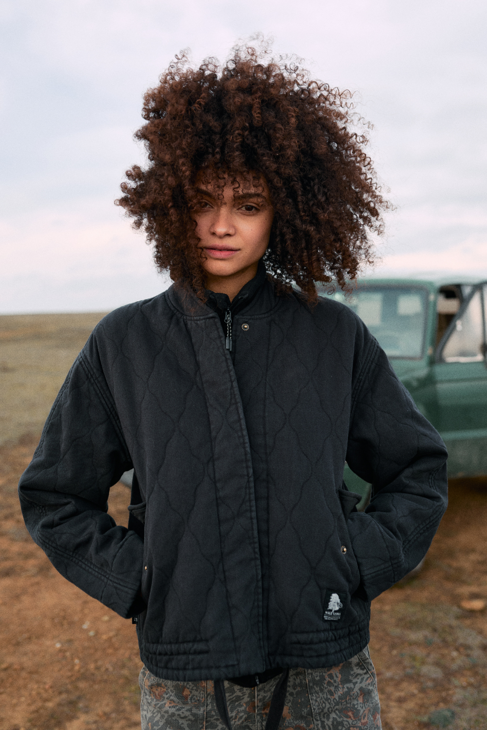 A7 SHERPA プルオーバー XLサイズ Chaqueta Zepa Orgánica Negra Mujer – Wild Lama