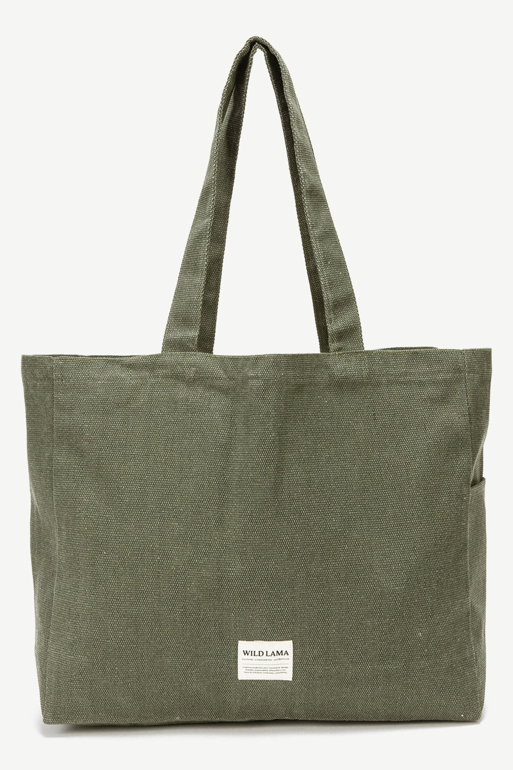 Tote Bag Taca Reciclada Verde Militar