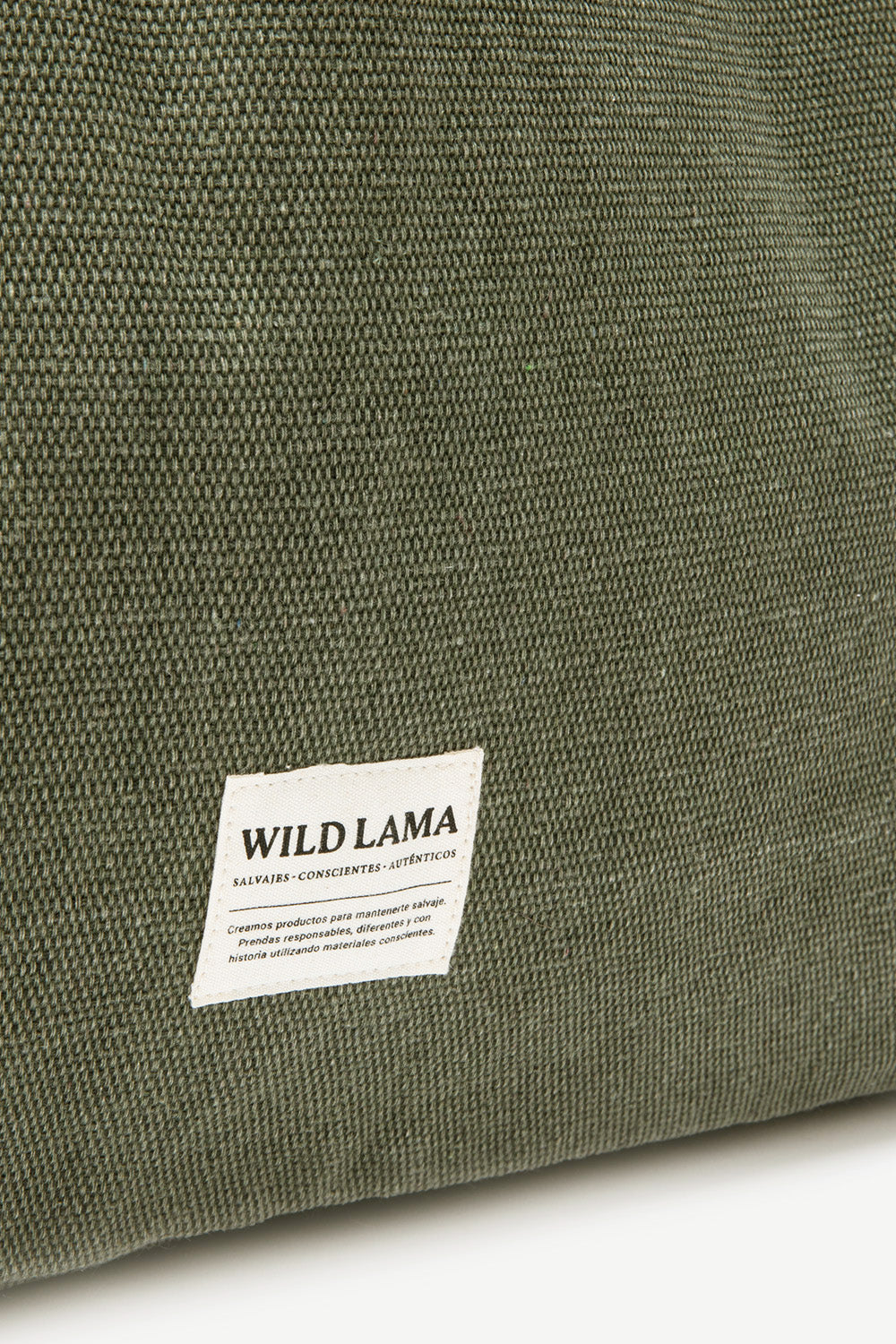 Tote Bag Taca Reciclada Verde Militar