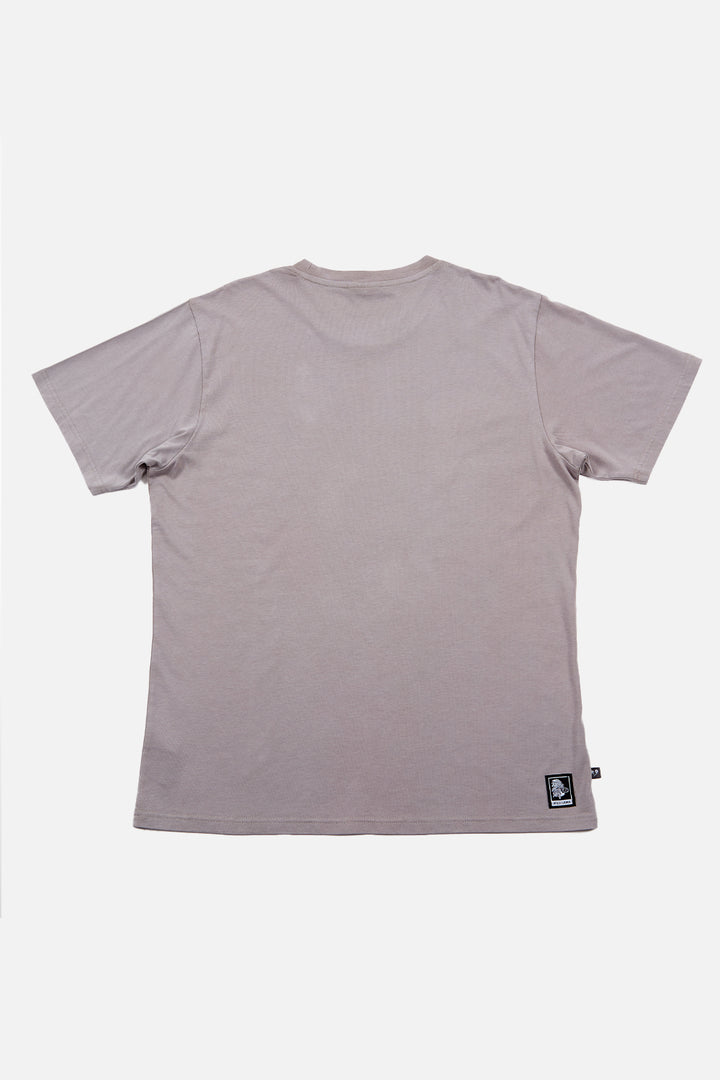 Polera Trona Orgánica Gris Hombre