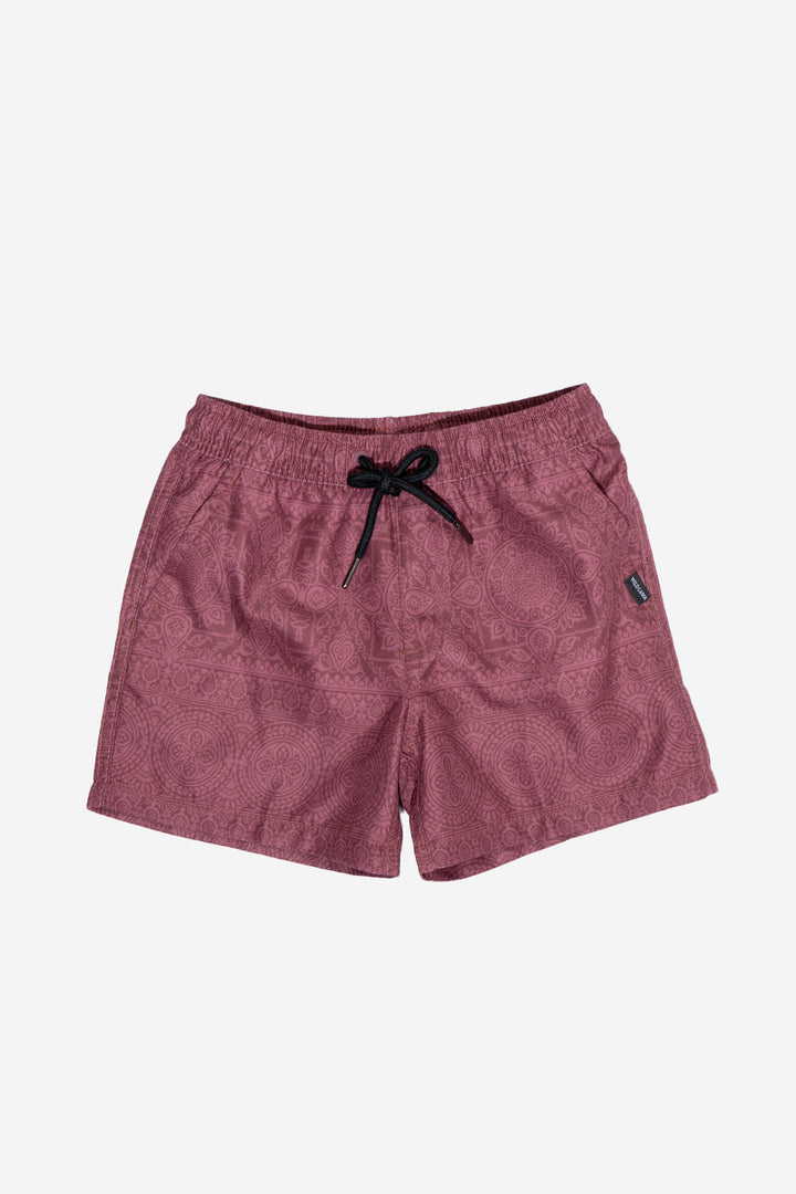 Traje de Baño Ciclón Reciclado Burdeo Kids