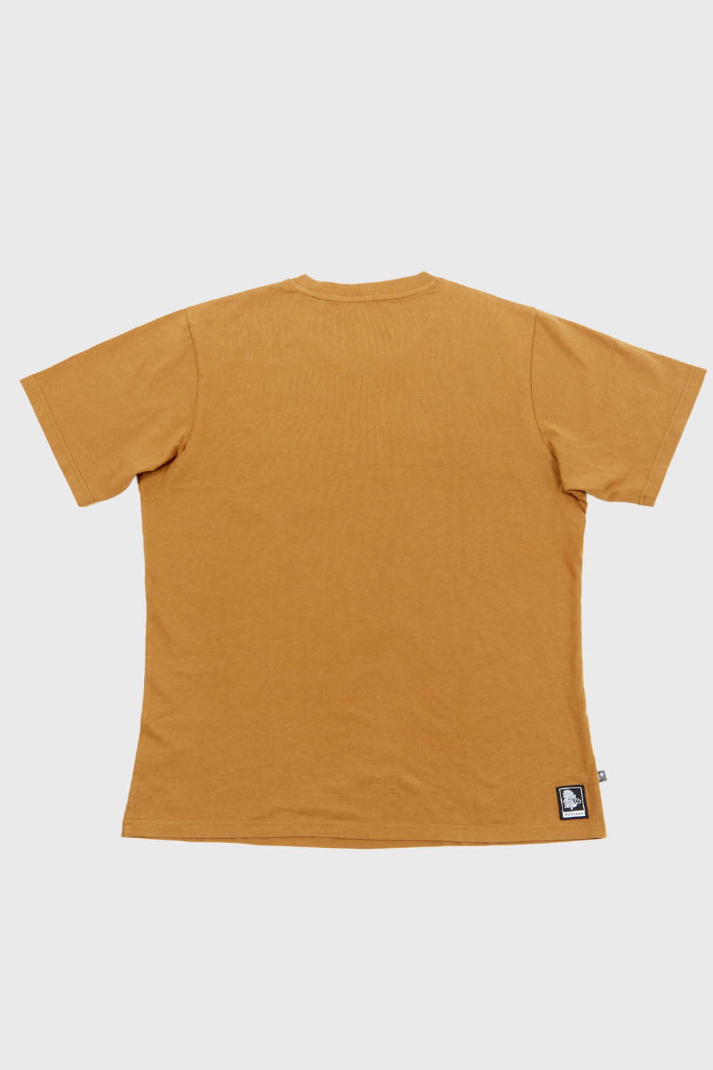 Polera Slim Fit Bichu Orgánica Mostaza Hombre