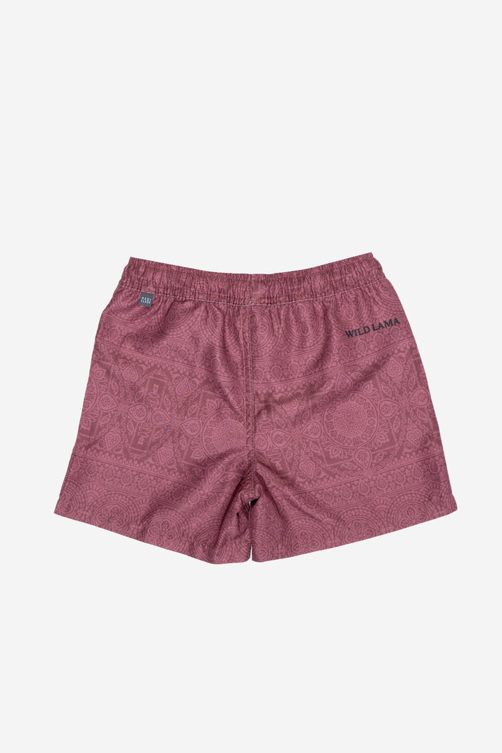 Traje de Baño Ciclón Reciclado Burdeo Kids