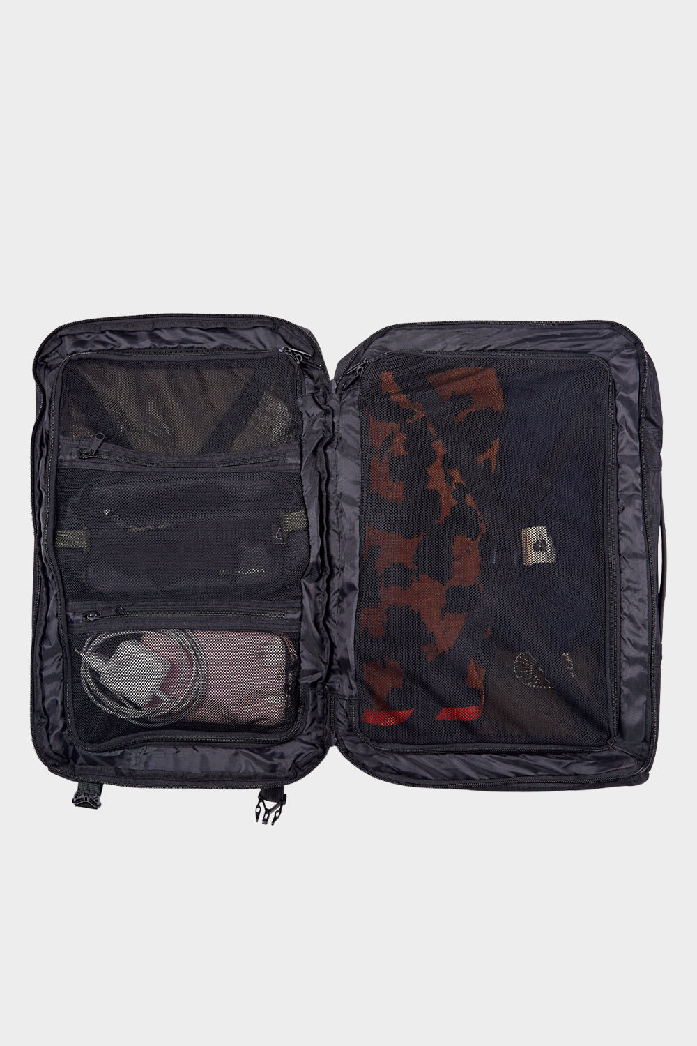 Mochila Travel Duma Reciclada Negra 40L