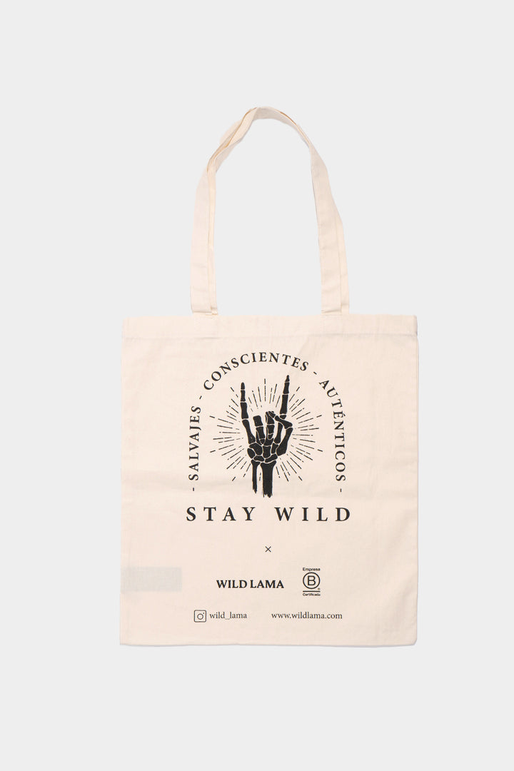 Bolsa Chica Reciclada Stay Wild | Wild Lama