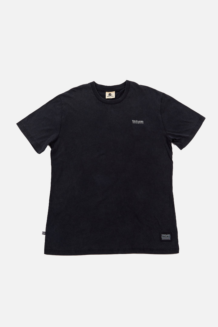 Polera Terra Orgánica Negra Hombre