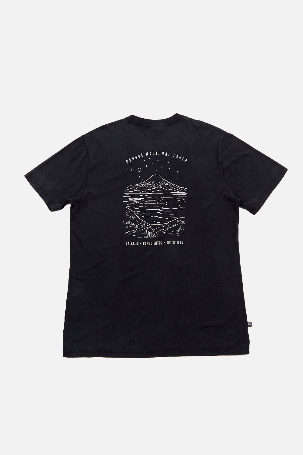 Polera Terra Orgánica Negra Hombre