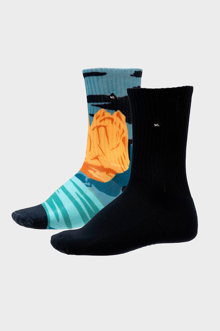 Calcetines Pack Parques Reciclado Azul