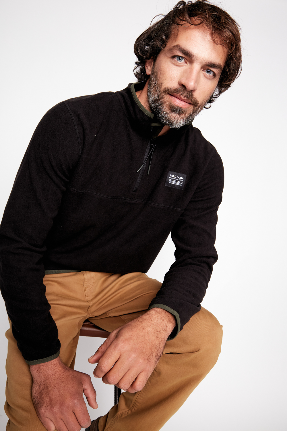 Polar Cautín Reciclado Negro Hombre