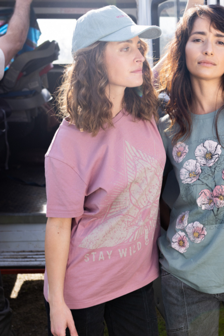Polera Tila Orgánica Rosada Mujer