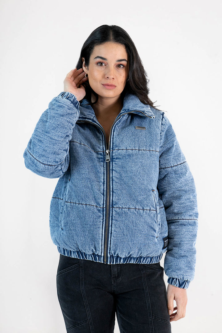 Puffa Denim Orgánico Mujer