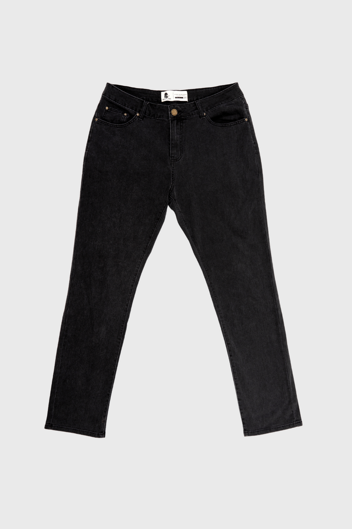 Jeans Gino Orgánico Negro Hombre