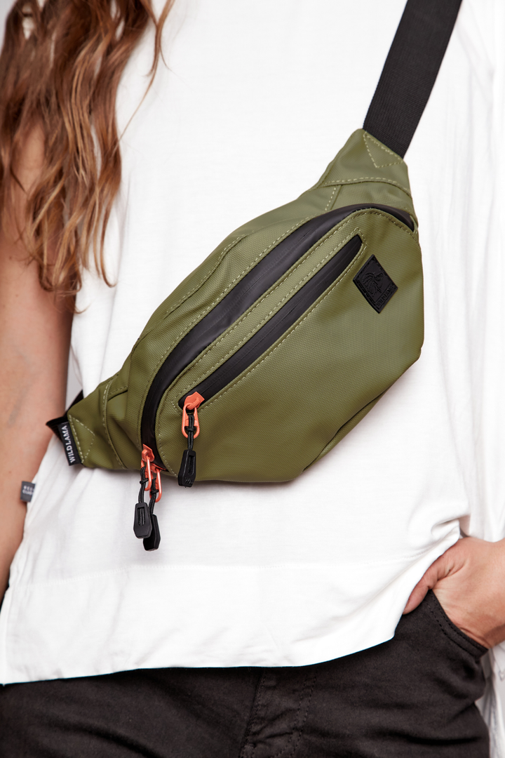 Banano Bold Reciclado Verde Militar