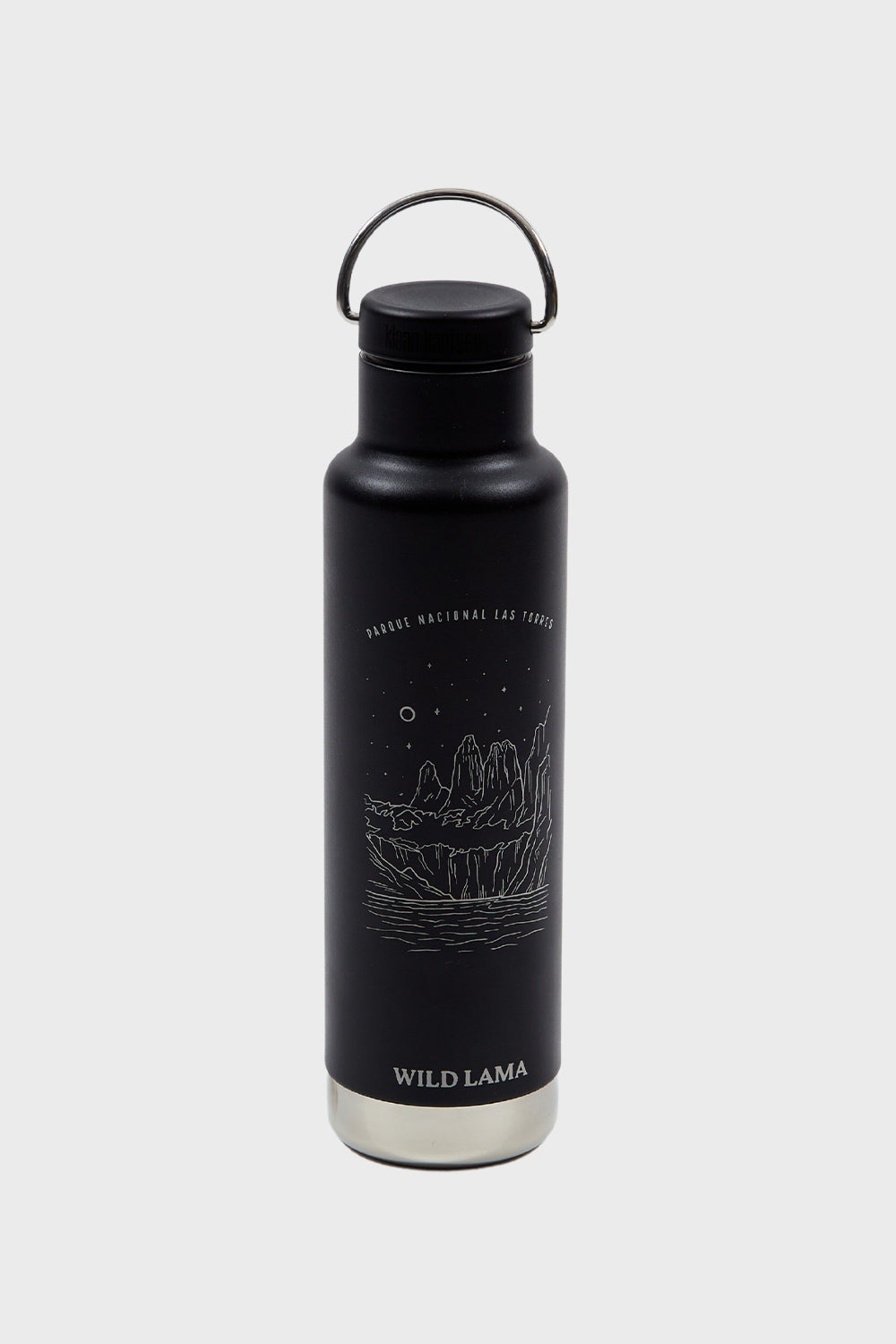 Botella Klean Kanteen Reciclada Torres del Paine Negra