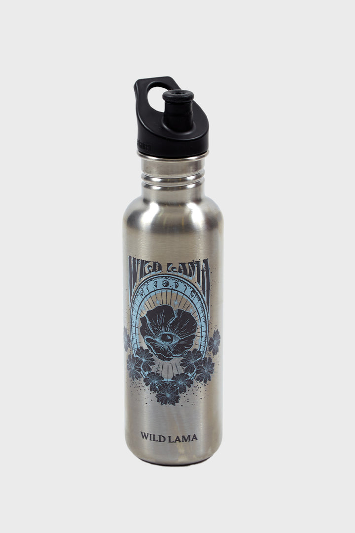 Botella Klean Kanteen Reciclada Deportiva Gris