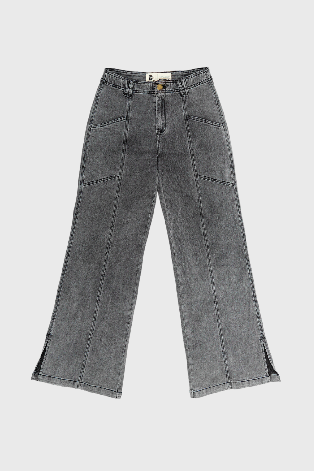 Pantalón Chuga Orgánico Gris Mujer