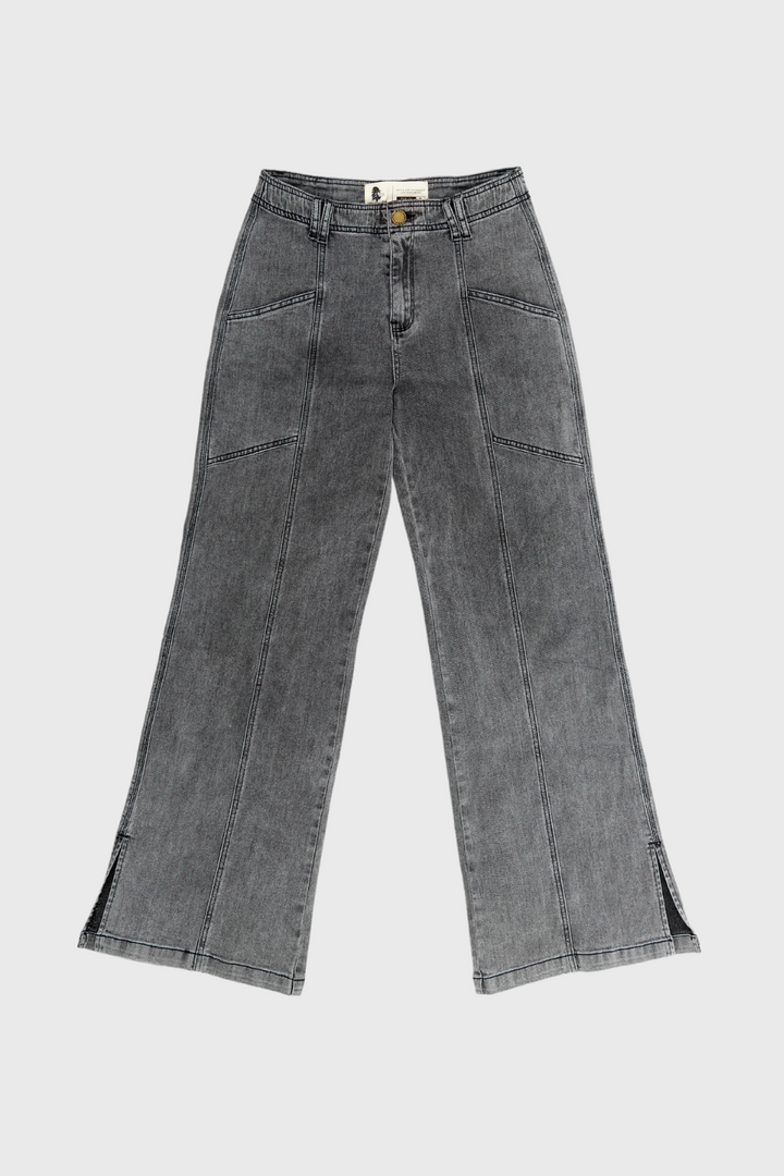 Pantalón Chuga Orgánico Gris Mujer