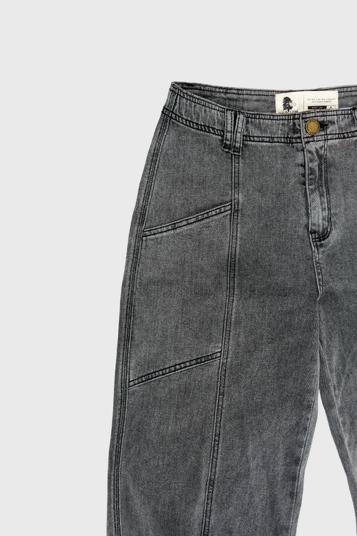 Pantalón Chuga Orgánico Gris Mujer