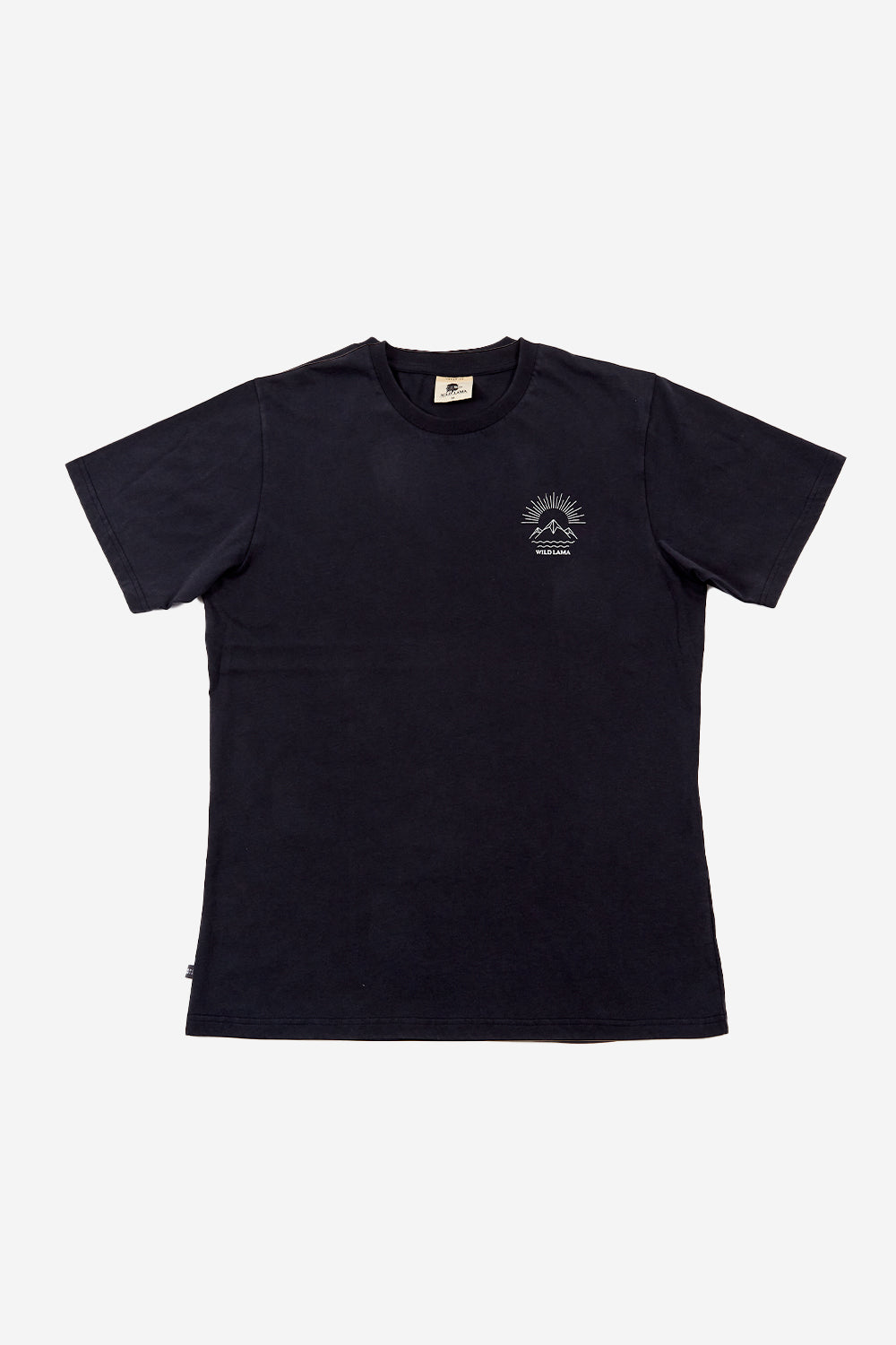 Polera Trona Orgánica Negro Hombre