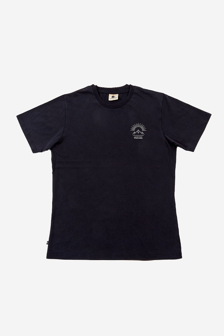 Polera Trona Orgánica Negro Hombre