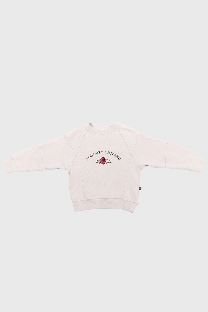 Polerón Agar Orgánico Beige Kids