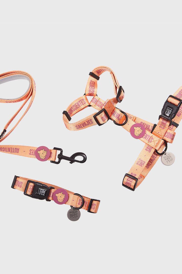 Collar Golfo Reciclado Naranjo Talla M