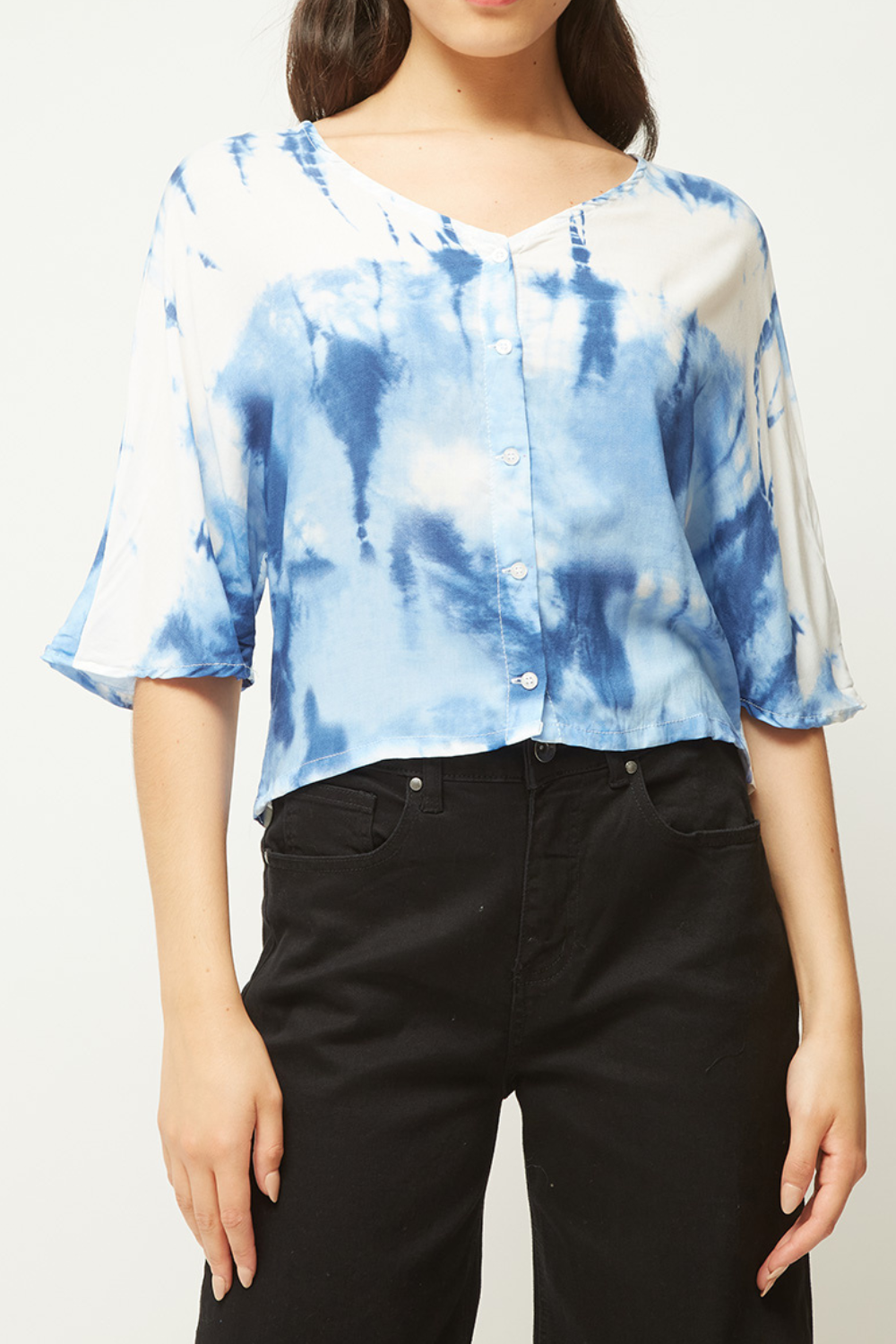 Blusa Viscosa Mujer Tie Dye