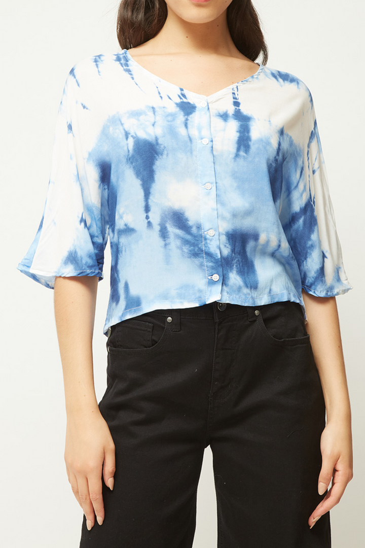 Blusa Viscosa Mujer Tie Dye
