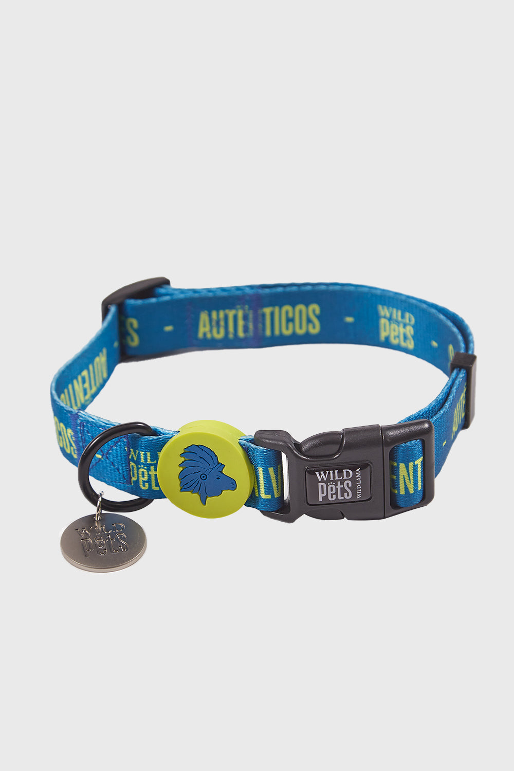 Collar Golfo Reciclado Azul Talla S | Wild Lama