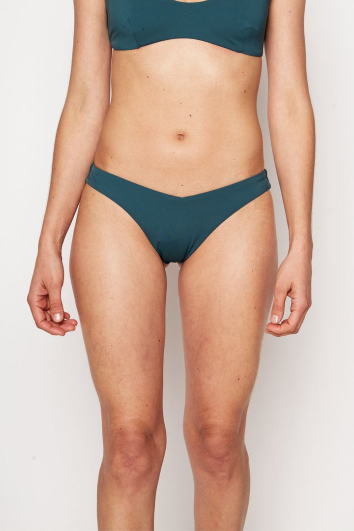 Bottom Bikini Mompiche Reciclado Azul Mujer