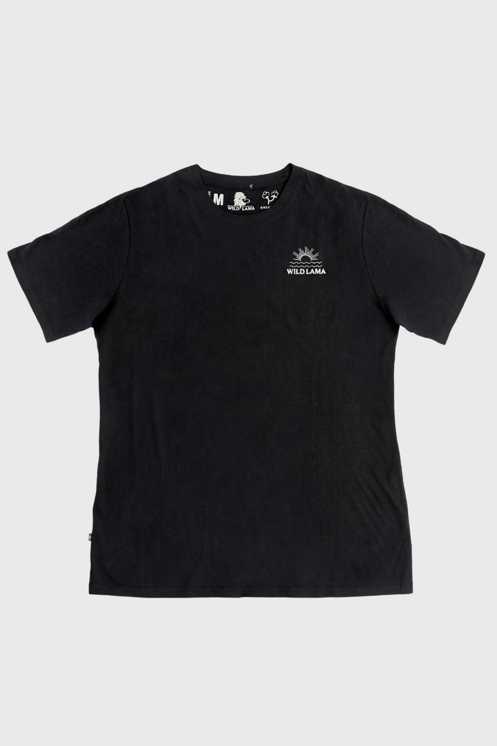 Polera Natre Cáñamo Negra Hombre