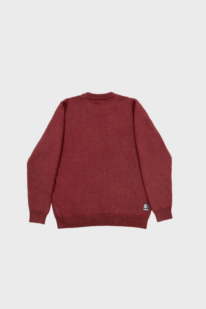 Sweater Tros Orgánico Burdeo Hombre