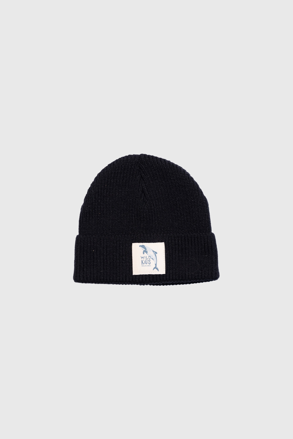 Gorro Neve Con Causa Reciclado Negro Kids | Wild Lama