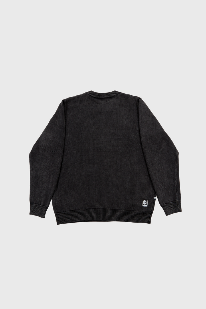 Sweater Tros Orgánico Negro Hombre