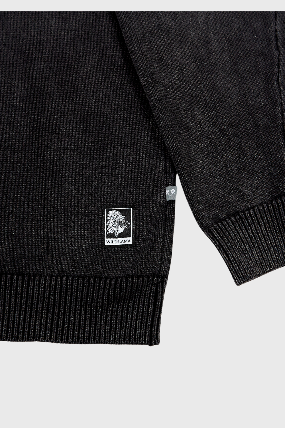 Sweater Tros Orgánico Negro Hombre