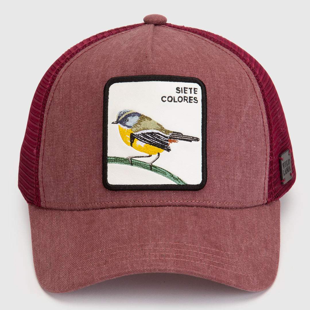 Jockey Siete Colores Orgánico Rosado Lavado