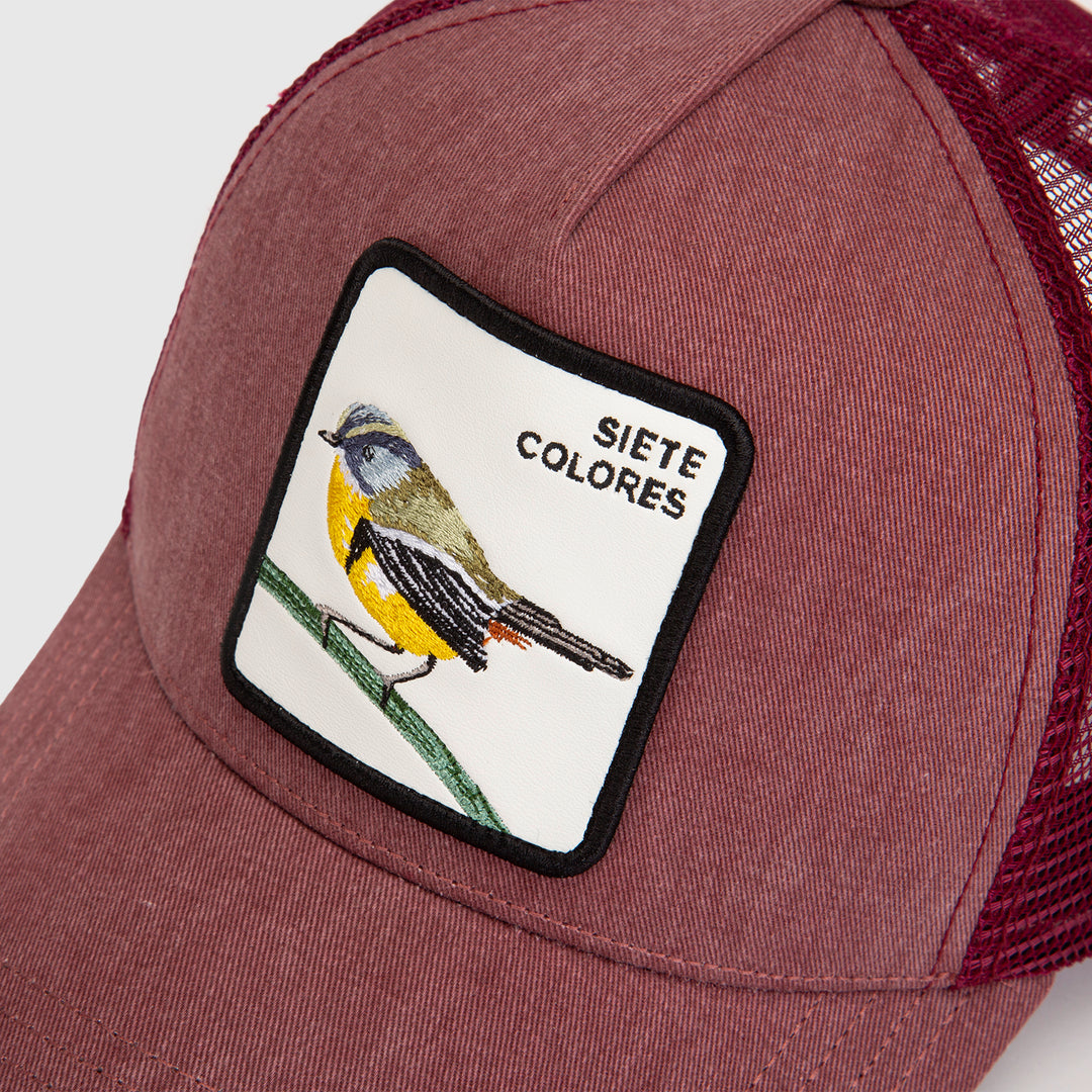 Jockey Siete Colores Orgánico Rosado Lavado