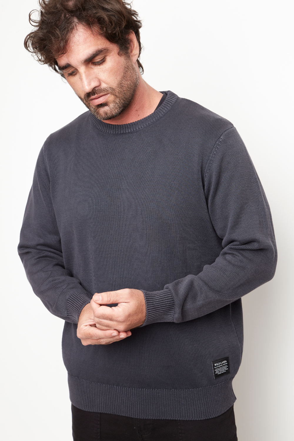 Sweater Tros Orgánico Azul Marino Hombre