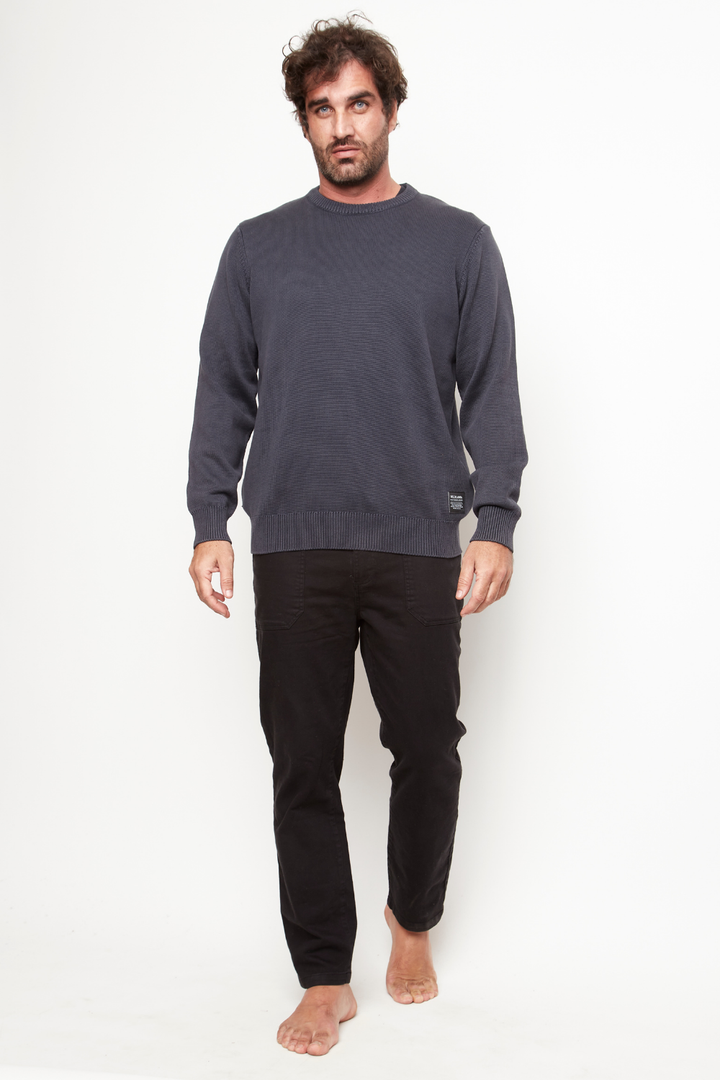 Sweater Tros Orgánico Azul Marino Hombre