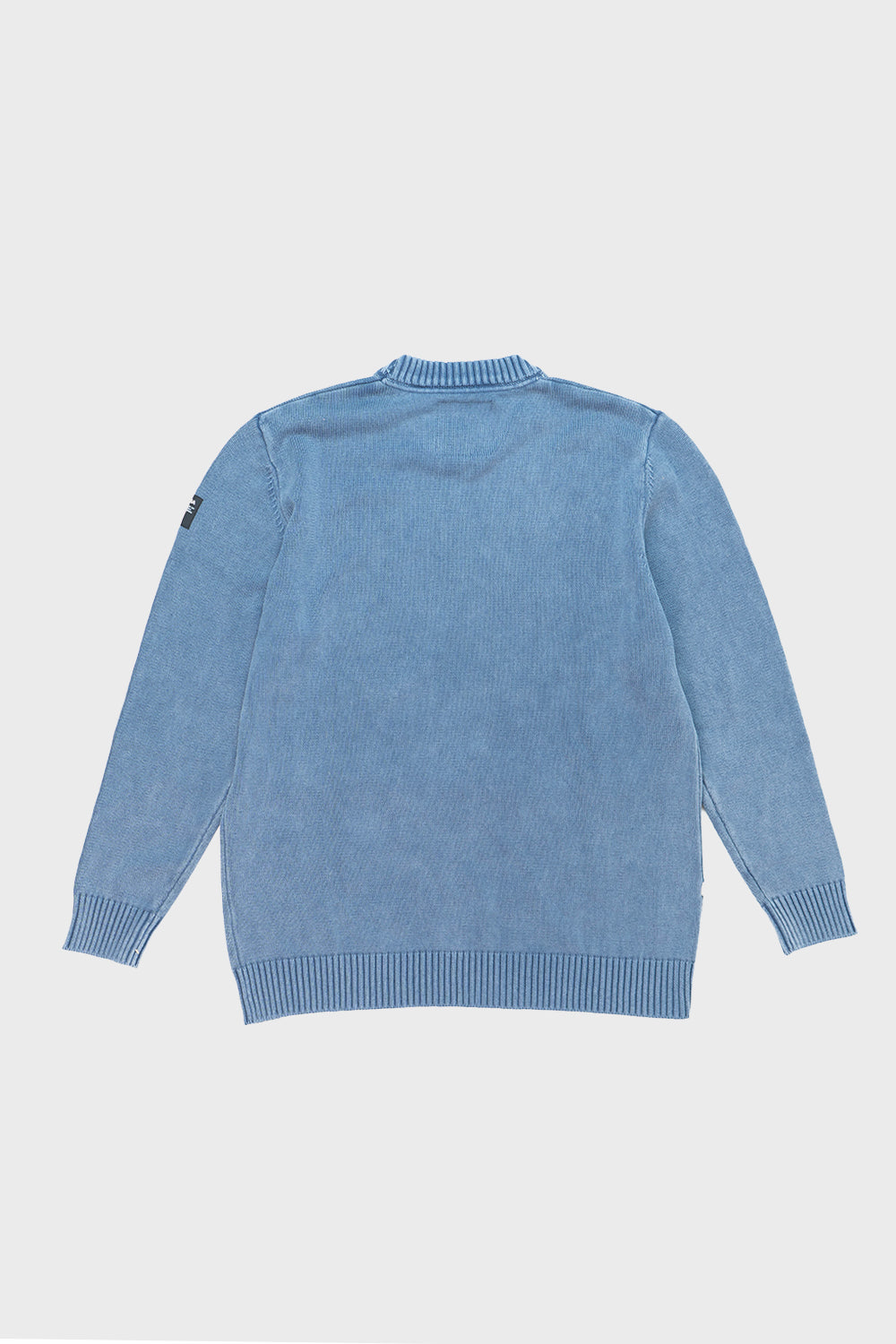 Sweater Essential Orgánico Hombre Azul | Wild Lama