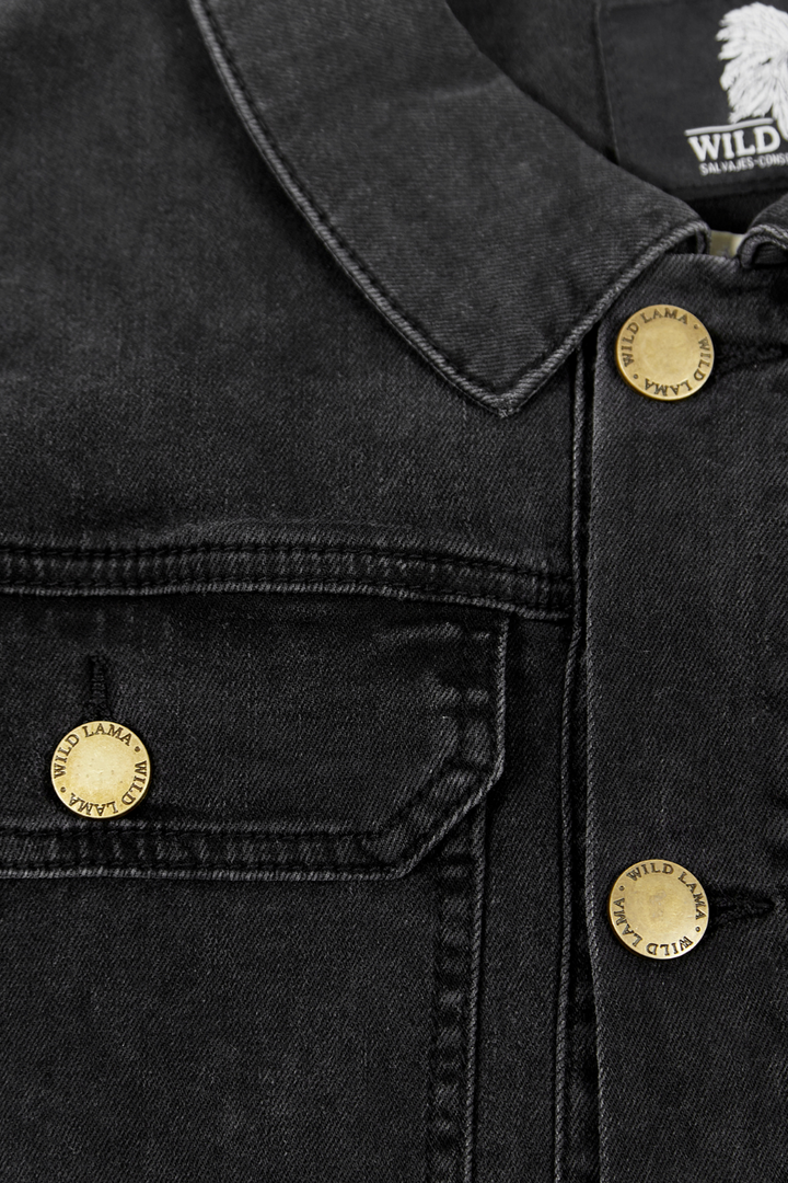 Chaqueta Serrano Orgánico Negro Hombre