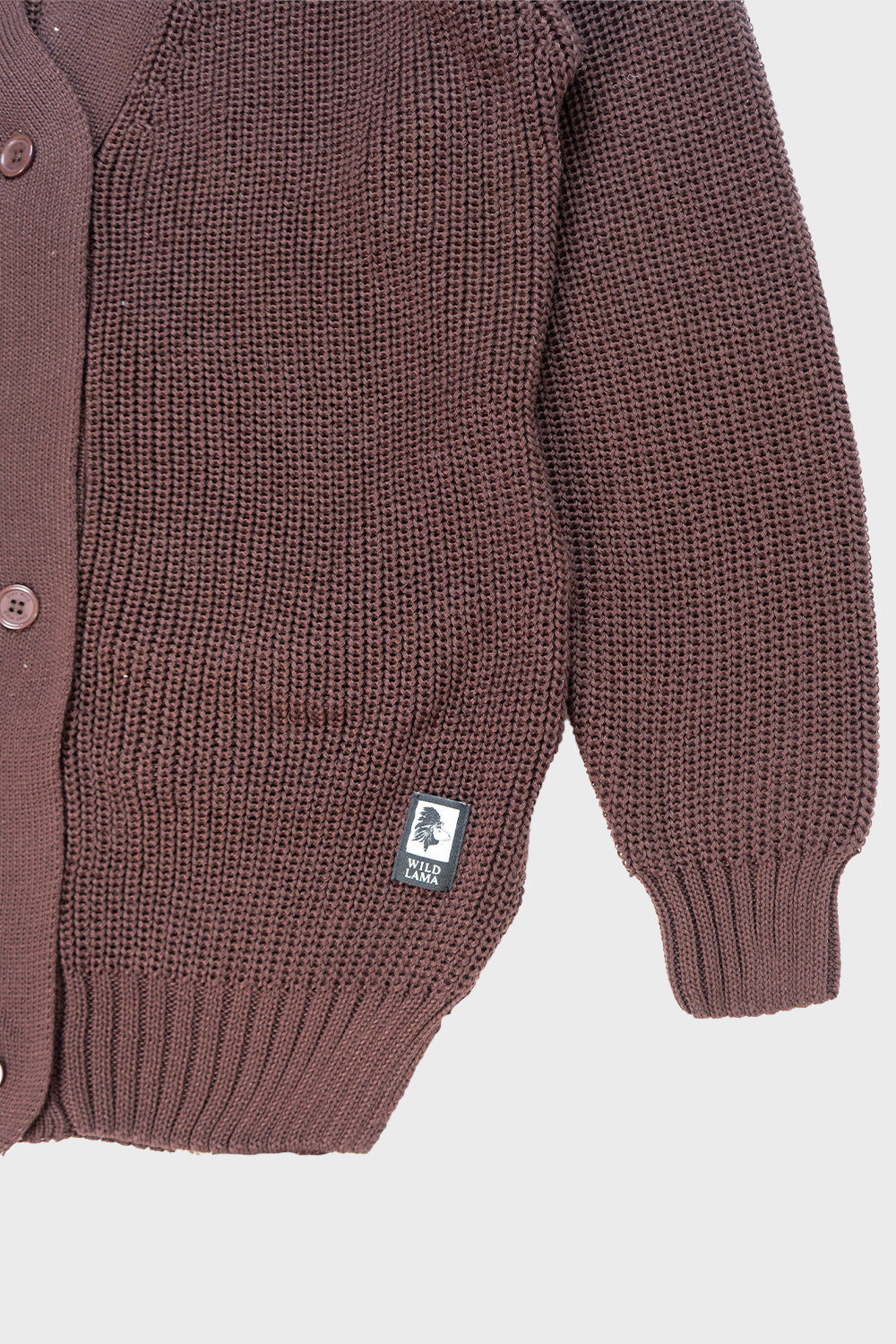 Bohemian Cardigan Oversize Orgánico Mujer Café