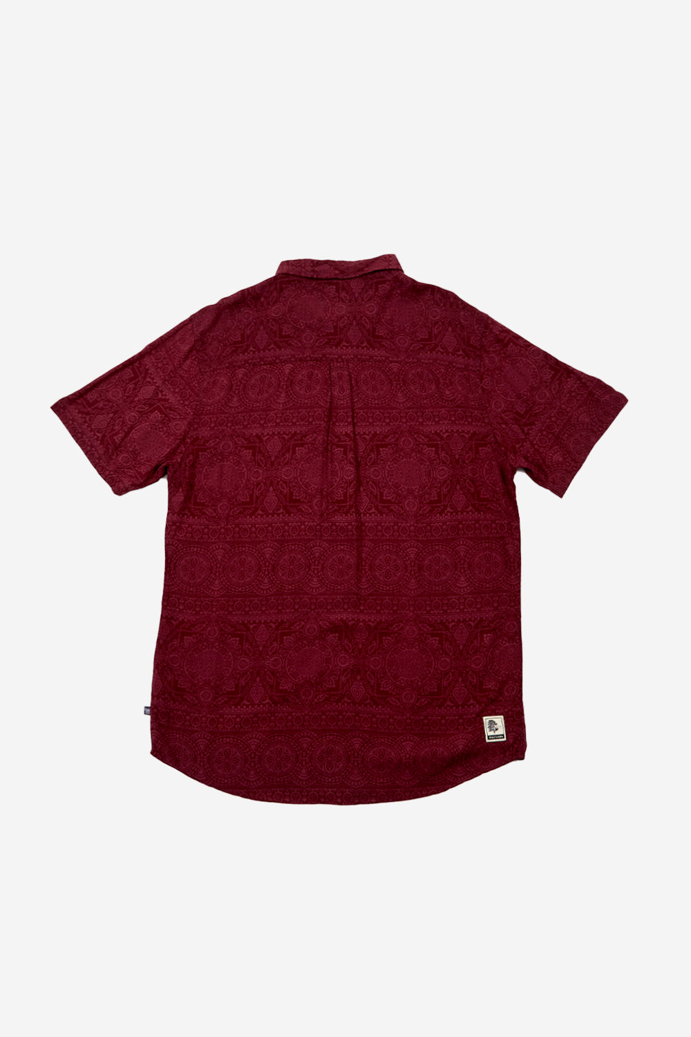 Guayabera Mero Viscosa Roja Hombre