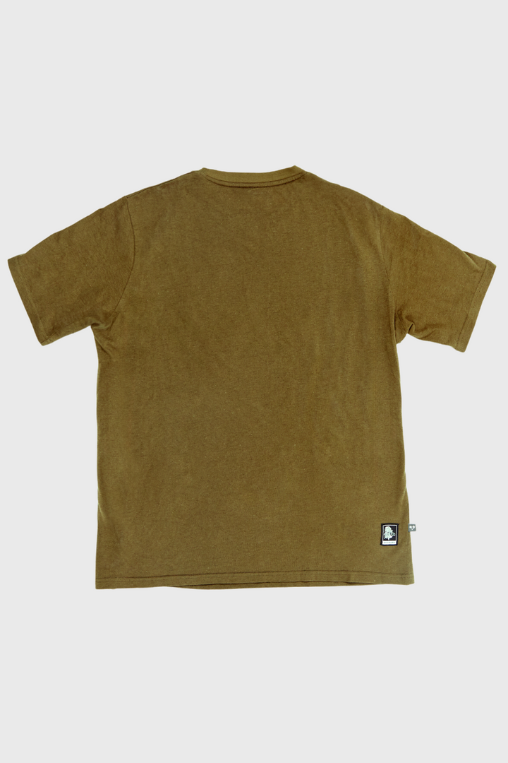 Polera Natre Cáñamo Verde Hombre