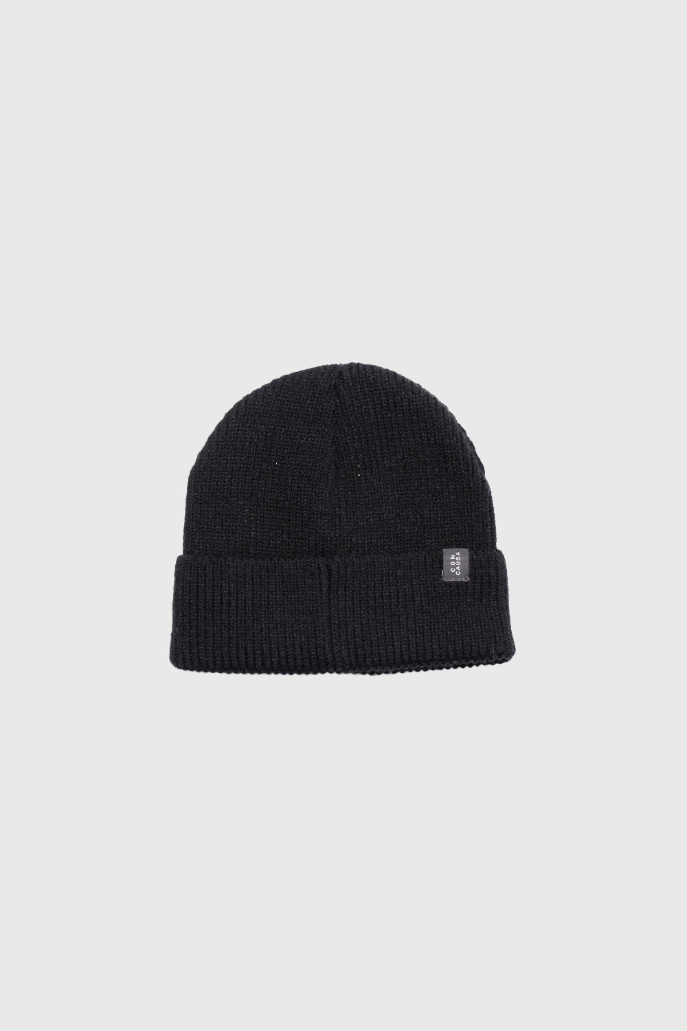 Gorro Neve Con Causa Reciclado Negro Kids