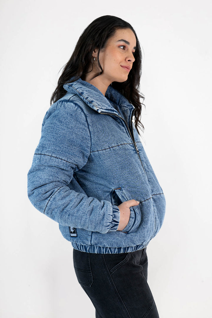 Puffa Denim Orgánico Mujer
