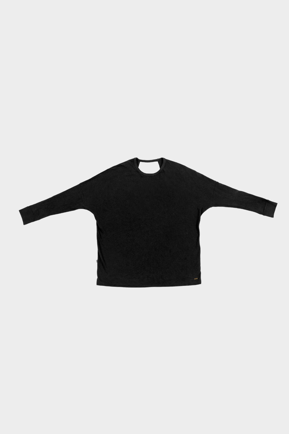 Polera Kava Cáñamo Negro Mujer